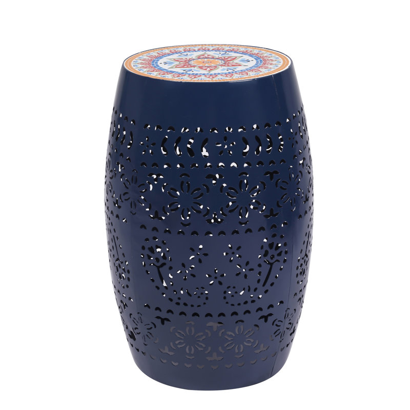 Ruby12" Side Table , Dark Blue
