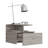 Adele Floating Nightstand With Drawer And Open Storage Shelves-934928642