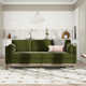 Pera 84'' Upholstered Sofa