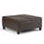 Chocolate Brown Faux Leather