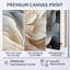 Plume blanche et bleue en spirale II - art abstrait géométrique sur toile-1613560495-1613560487-1657317159