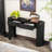 Entryway Table With Fluted Design-1944360736