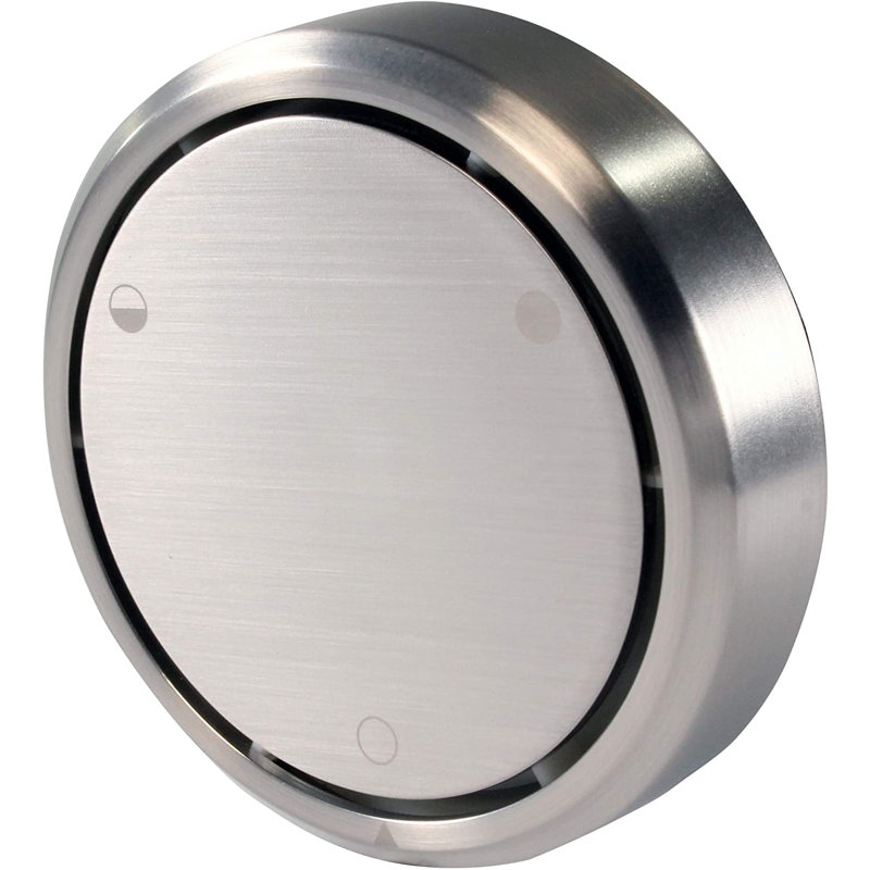 Couvercle de baignoire breveté à 2 trous Deep Soak, Nickel satiné