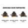 52" Gattis 2 - Blade Flush Mount LED Ceiling Fan with Remote Control and Light Kit