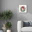 «Titmouse Christmas Wreath» par Lori Deiter, art mural sur toile-1244883079