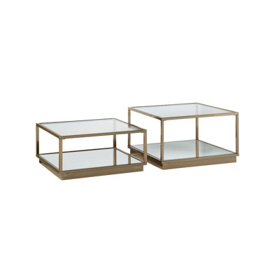Glass Top Nesting Tables
