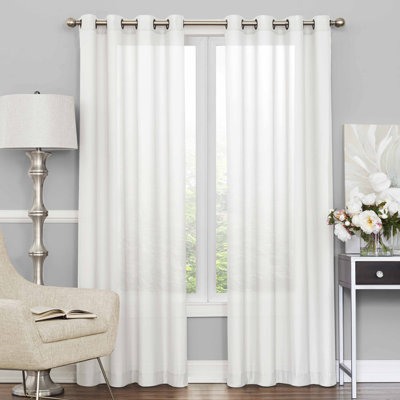 Gargi Sheer Curtain Single Panel