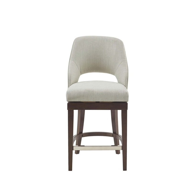 Tabouret de comptoir 26 po Sabrina, Ivoire