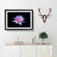 Violet Water Lily - Picture Frame Painting Print-55605303-55605306