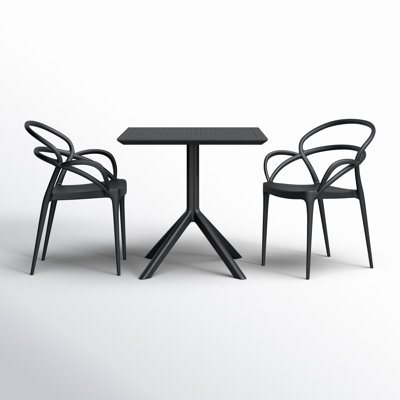 Farrah 3 Piece Bistro Set by AllModern