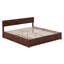 Lit plateforme en bois massif avec lit gigogne Lamecia-786355754-786355753