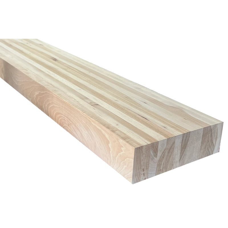 Tapis d'escalier flottant épais 3 po x 12 po - Hickory / 42 po