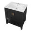 Meuble-lavabo moderne 24 po avec lavabo simple-1411210823