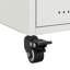 Angala 36cm W Steel Bedside Table-87684027