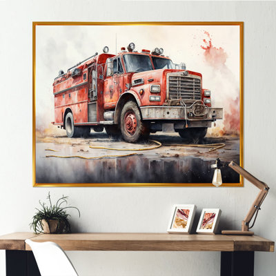 " Fire Truck'S Fiery Pursuit II "