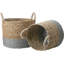 Hand Woven Wicker Laundry Hamper with Handles-105726299
