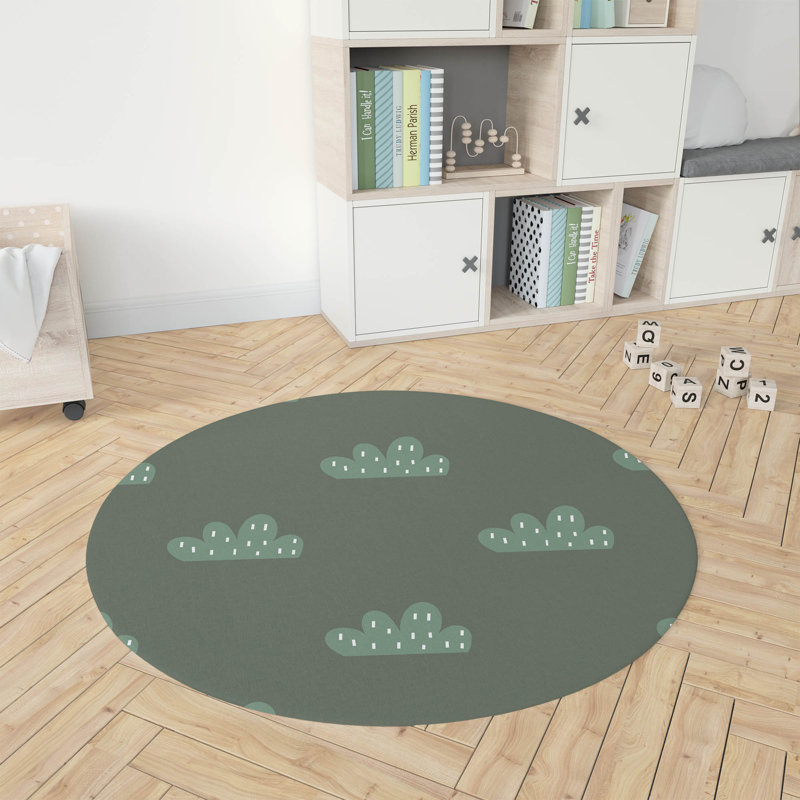 Tapis de jeu Stega Cloud Kids, Rond 5 pi