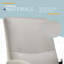Fauteuil de direction classique, confort à dossier moyen, coussin de siège à double couche et confort ergonomique Click 365-104411462-104411458