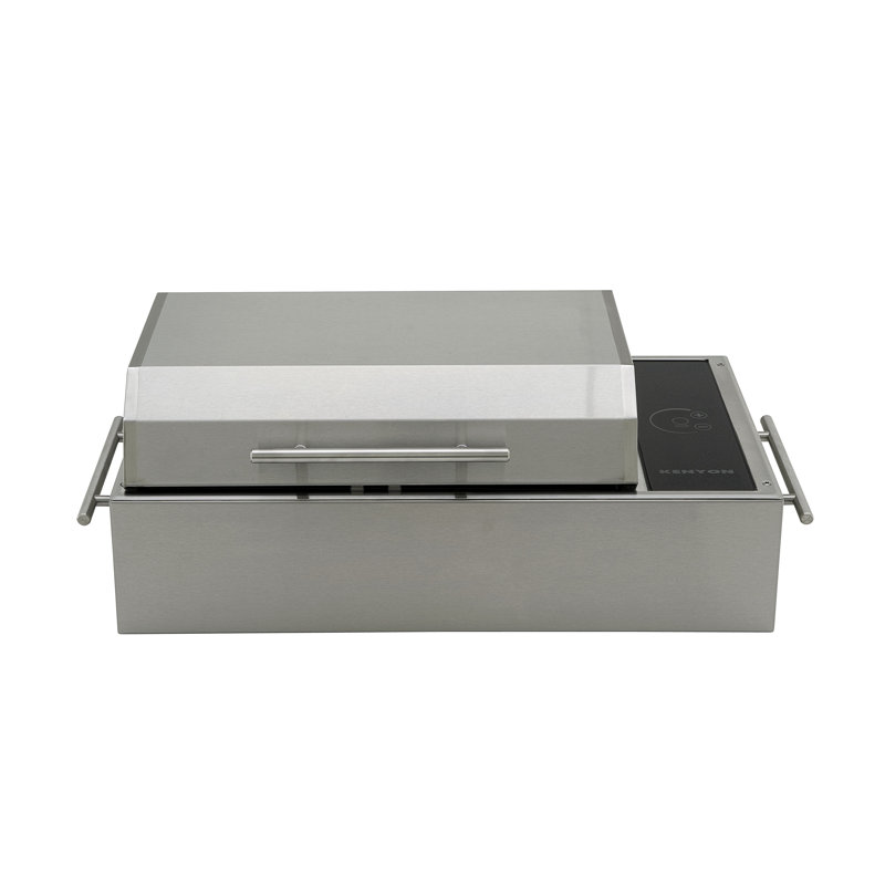 Frontier Kenyon 21'' W x 12'' D Portable Indoor/Outdoor Use Single Burner Countertop Electric Grill
