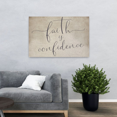 Faith Is Confidence, art contemporain abstrait