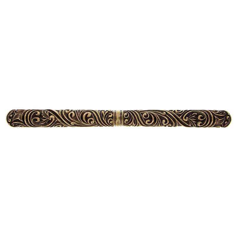 Liscio Appliance Pull, Antique Brass, 2" H x 9.75" W x 1" D