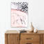 «Blush», croquis de cheval rose, impression d'art chevalier minimaliste-129896461
