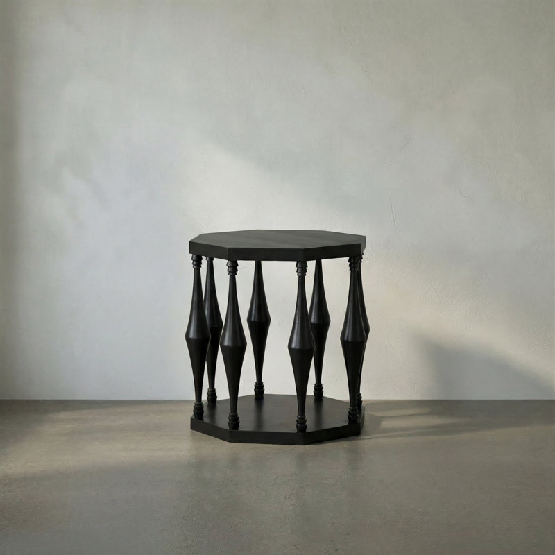 Marceo Solid Wood End Table