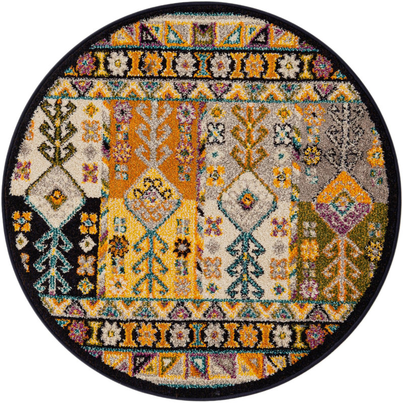Brittany Naplate Rug, Round 3'1"