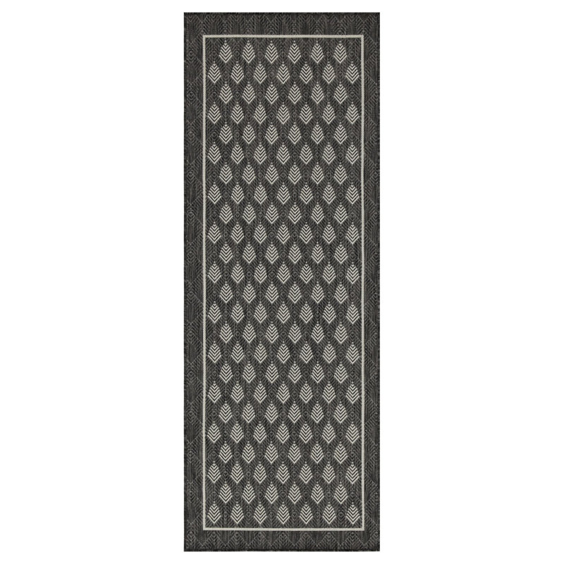 Tapis en polypropylène tissé à plat résistant aux taches pour l'intérieur et l'extérieur