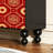 Compact Solid Wood Entryway Decor Storage Cabinet