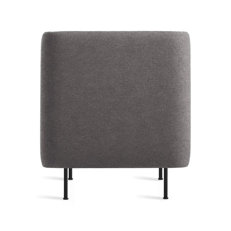 Bloke Club Chair, Gabro Gray Wool, Oblivion