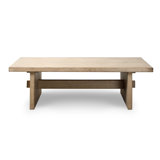 Approx.60 Inches Taranto Coffee Table Weathered Natural