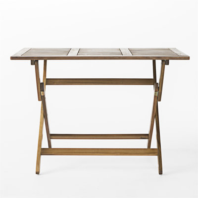 Outdoor Wood Folding Dining Table