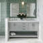 ARIEL Magnolia 60 Double Sink Bathroom Vanity with Top-25694197