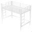 Lit mezzanine simple en métal, lit mezzanine
