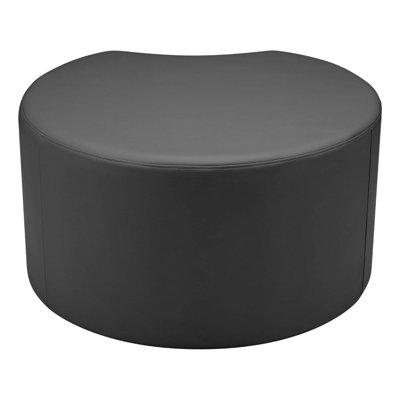 Pro Series Upholstered Crescent Ottoman 18" Height