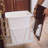 Rev-A-Shelf RV DM KIT Door Mounting Kit for RV Series Waste Containers, White