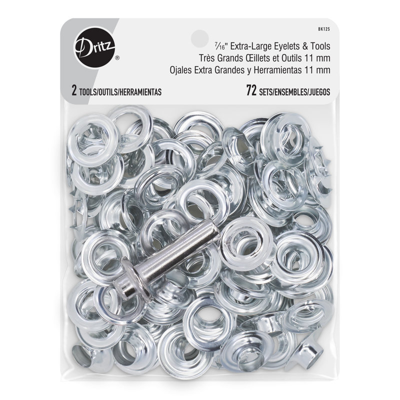 Très grands œillets et outils Dritz 7∕16 "