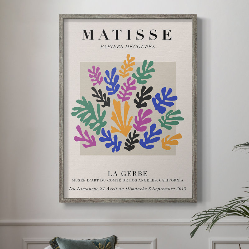 Matisse XC Framed Print Framed Print - Solid Wood, 30" H x 24" W