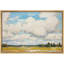 «Clouds Cloudy Sky Green Forest Meadow», impression botanique moderne sur toile-92187218-92187217