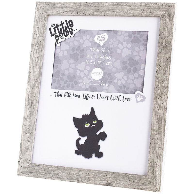 Grey Wood Picture Frame