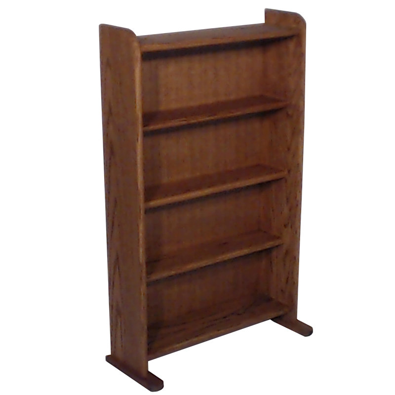 Rebrilliant Shelf-Style Wooden DVD/VHS Rack - 07 Series & Reviews | Wayfair