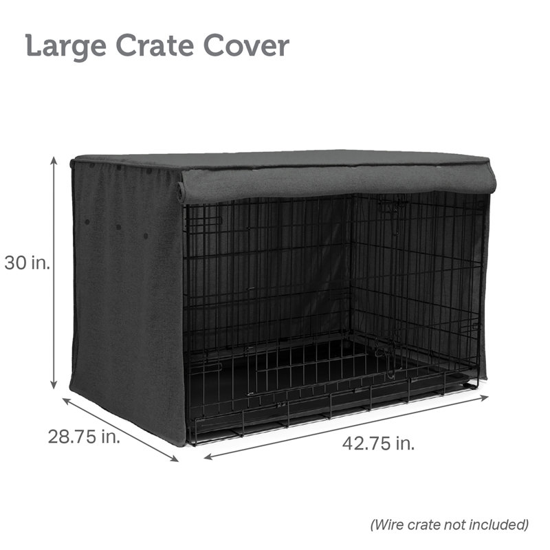 Housse de cage pour chien Trucker, H 30 po x l 42,75 po x P 28,75 po