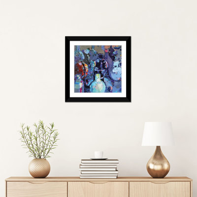 Navy Blue - Wall Art Print - Framed Fine Art Paper