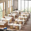 Table de salle à manger en bois de 62 pouces, table de cuisine moderne pour la salle à manger-2063676529
