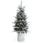 Sapin de Noël artificiel à piles avec minuteur 4 pi Hannia