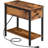 Huspon 24" End Table with Storage and Charging Station-360500358