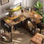 Modular L-Shaped Steel Computer Desk-1560055787