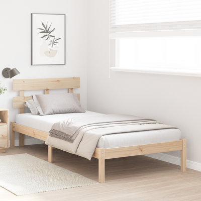Solid Wood Bed