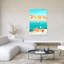 Affiche murale abstraite Côte d'Azur-97071505